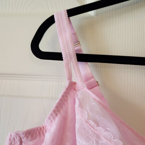 Auden Pink Lace Underwire Bra Size 46DDD Adjustable Straps NWT - Picture 6 of 10
